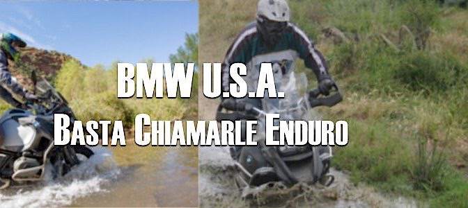 BMW: Basta…le nostre moto non sono da enduro