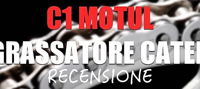 Recensione: Motul C1 per sgrassare e pulire la catena