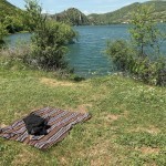 Lago del Turano, un telo e via si sosta